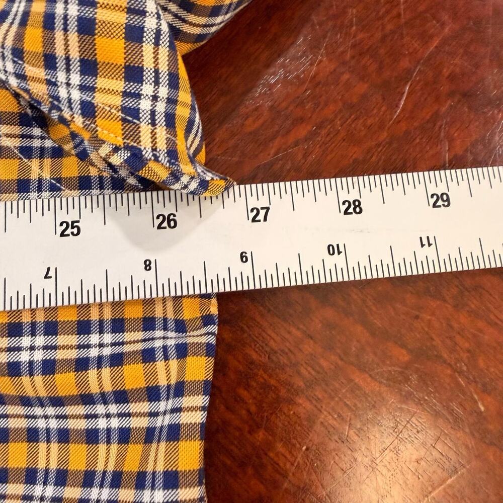 Brooks Brothers Men Sz XL The Original Polo Shirt Plaid Supima Stretch no iron - Picture 14 of 16